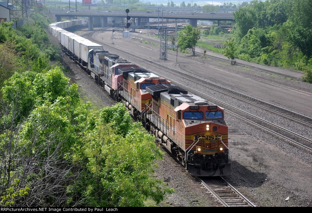 Z train cruises west through Westminster